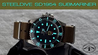 Steeldive SD1954 Submariner Watch