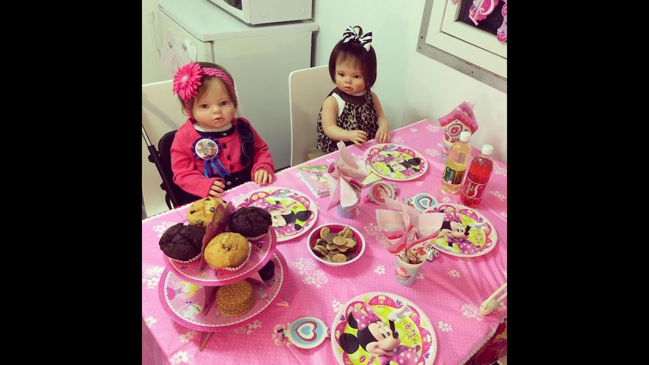 reborn toddler haylee s 1st birthday party youtube