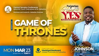 Proclamations Of Hope  Yes Youth Empowerment Series  March 23 2026  Pastor Jermaine Johnson
