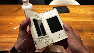 Cleaning Nintendo DS Lite — Part 1: Outer Shell ASMR screenshot 1