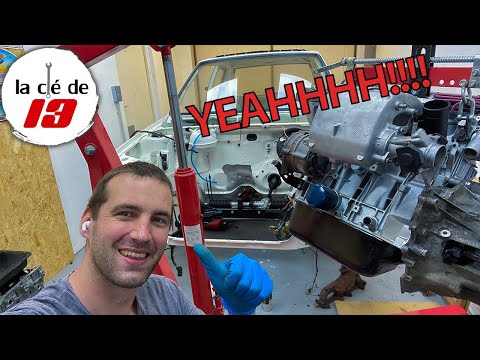 I'M REASSEMBLING THE ENGINE OF THE 205 GTI