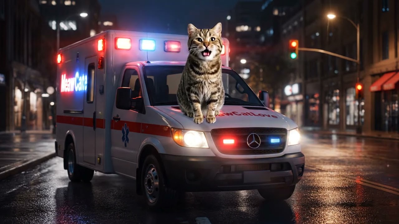 Atropelado pela ambulância