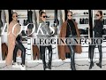 LOOKS LEGGING NEGRO | lOOKS DE OTOÑO 2020| BÁSICOS DE OTOÑO 2020