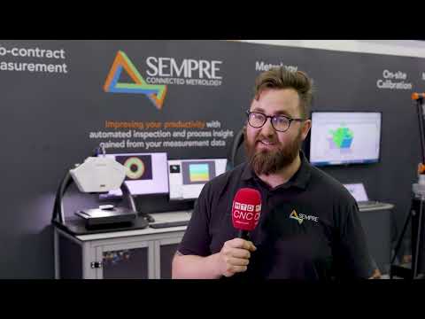 Sempre use a Hurco VM10i to provide automation solutions for quality, inspection and metrology