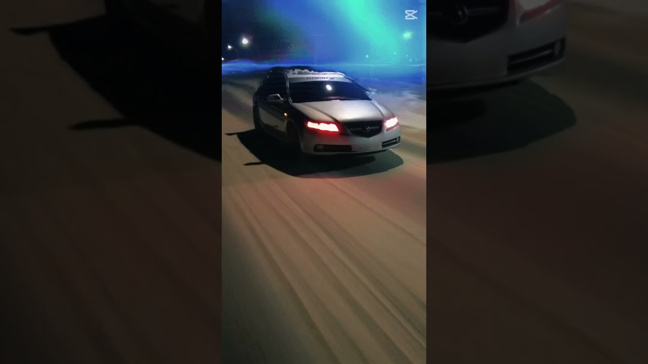 Out in the cold with a Acura TL