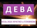 ДЕВА ВЕСЬ 2021й КОРОТКО о ГЛАВНОМ