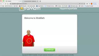 Xtra Math login directions