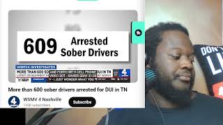 More than 600 sober drivers arrested for DUI in TN