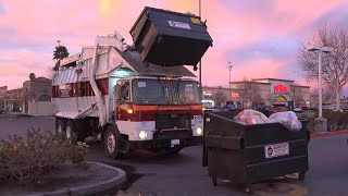 Autocar ACX Maxon Legal One Front Loader Garbage Truck