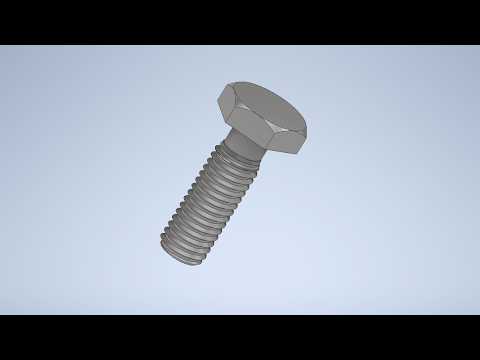 Autodesk Inventor 2024 Tutorial – Bolt [Step by Step]
