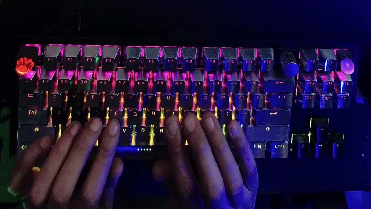 Stainless Steel Keycaps - quick sound test