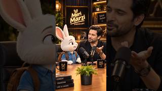 Tabish Hashmi Meets Mr. Bunny 🐰😂 | Full Funny Interview | Meri Marzi Podcast #shorts