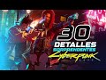 Top 30 detalles INCREÍBLES de Cyberpunk Edgerunners y Cyberpunk 2077!
