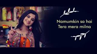 Lakeerein Female Version Lyrics – Guddan Tumse Na Ho Payega ! Zee Tv
