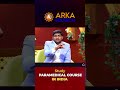 Confused about which paramedical course is best for your future? #arkaedutech