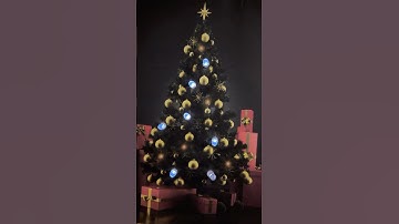 I Built a Cardboard Christmas Tree with LED lights controlled via Home Assistant