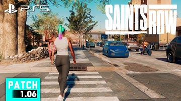 Saints Row 2022 PS5 Free Roam OPEN WORLD Gameplay [60FPS]