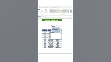 Filter Like a Pro with Slicers-Master Excel in Seconds -  #excellife #exceltips #excel #trend #viral