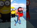 GTA 5 Epic Ragdolls SPIDERMAN VS MINIONS (Euphoria Physics &amp; Funny Fails) ep.2