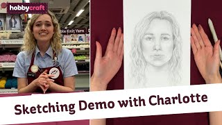 How to Start Sketching Faces Tutorial | Art | Hobbycraft