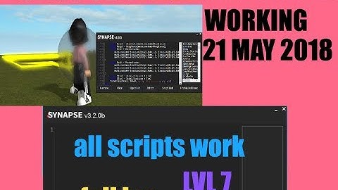 Synapse (TRIAL) FULL LUA, ALL SCRIPT EXECUTOR! WORKING 21 MAY 2018