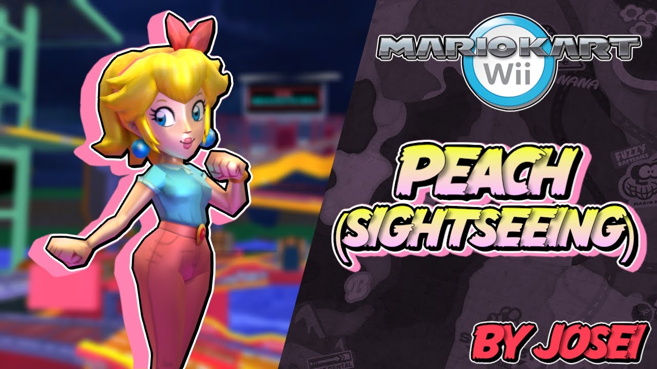 Peach (SightSeeing) / MKWII Character Showcase