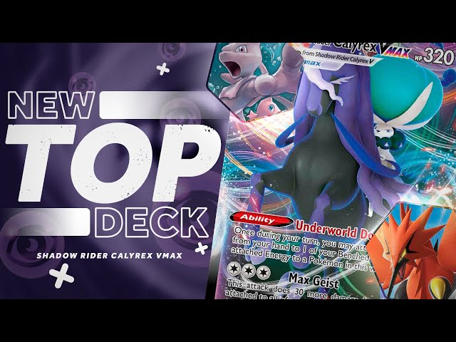 NEW TOP DECK: SHADOW RIDER CALYREX VMAX! [Pokemon TCG Online] - YouTube