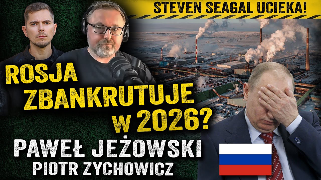 Katastrofa Rosji? Zyski z gazu spadają! Patologie na ulicach — Paweł Jeżowski i Piotr Zychowicz