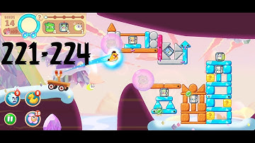 Angry Birds: Journey - Level 221-224