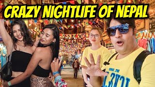 Crazy Nightlife of Nepal | Kathmandu Nightlife | Clubs,Cafe,Disco | Thamel Nightlife | Nepali Girls