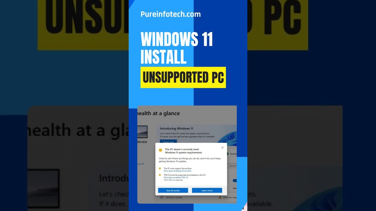 Install Windows 11 on Unsupported Hardware using Rufus – No TPM, No Problem! It's Easy