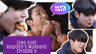 [ENG SUB] Rowoon eating heartily (and his attempts to stop eating). Episode 8 of #HouseonWheels4