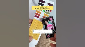 👉pH Test of SUNSILK SHAMPOO😱/Pass ✅Or Fail❌ #shorts#ytshorts#shortsfeed#sunsilk