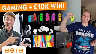 New Player Wins £15,000 Gaming Bundle On Her FIRST Try! | BOTB Winner