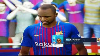 피파온라인 4감독 모드 20182019 스페인 프리메라리가 4라운드 FC 바르셀로나 vs 레알 소시에다드