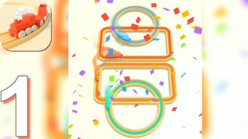 Trains On Time - Gameplay Walkthrough Part 1 Levels 1-45 (Android, iOS Gameplay)