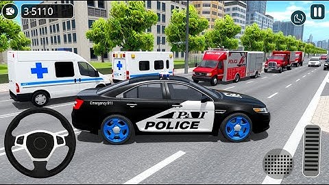 police car chase simulator 3d game - police simulator patrol officers - android gameplay