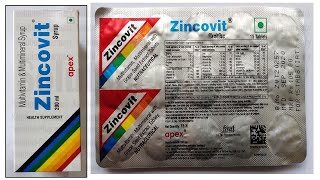Zincovit Multivitamin and Multimineral Tablet or Syrup = ज़िन्कोविट का सिरप अच्छा है या टेबलेट