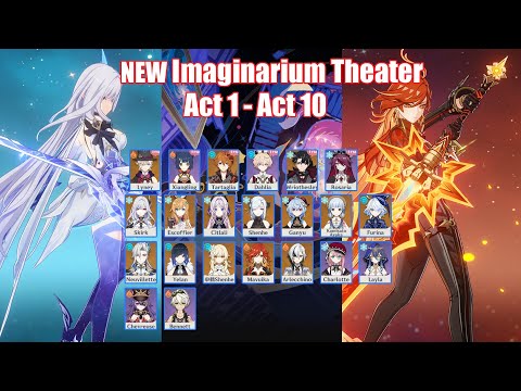 New Imaginarium Theater Act 1 - Act 10 | Genshin Impact 5.7