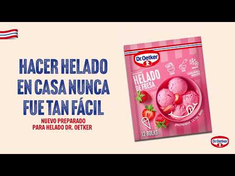 Nuevo preparado para Helado Dr.Oetker