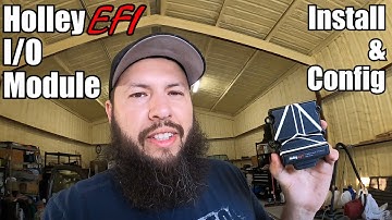 Holley IO Module Installation and Configuration - Speed Sensors for Liam Nissan Turbo LS Truck #IO