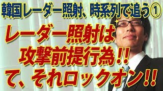 韓国艦、レーダー照射＝攻撃前提の行為！つまりロックオン！？いやむしろそれ以上！！｜竹田恒泰チャンネル2