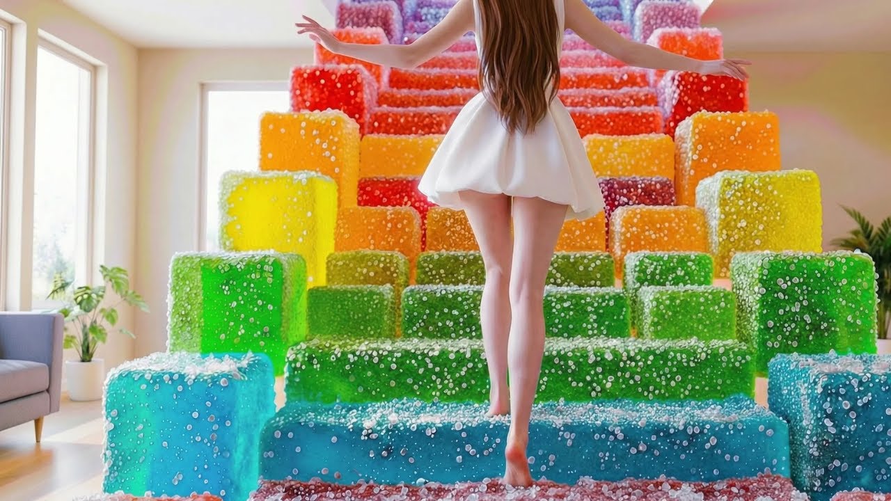 Which Surreal Stairs Would You Choose? 🌌🌀 Oddly Satisfying AI ASMR| No Talking Dreamcore Visual Loop