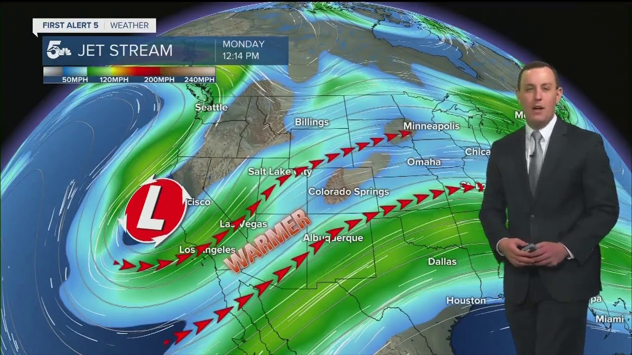 Warm and windy conditions with Red Flag Warnings - YouTube