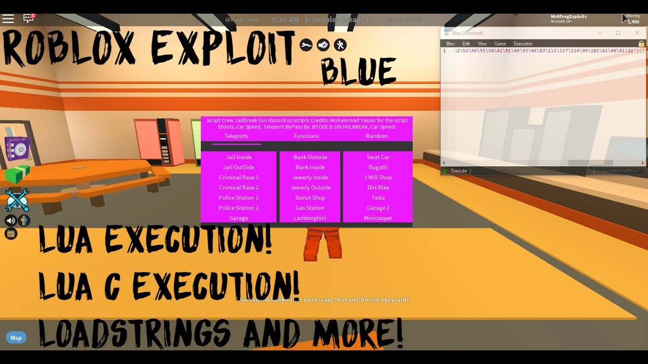 Roblox Exploit Showcase Bleu Leaked Key Patched - 