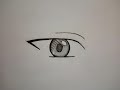 Как нарисовать аниме глаза карандашом ✎ ЛЕГКО и БЫСТРО ✎ За 2 минуты