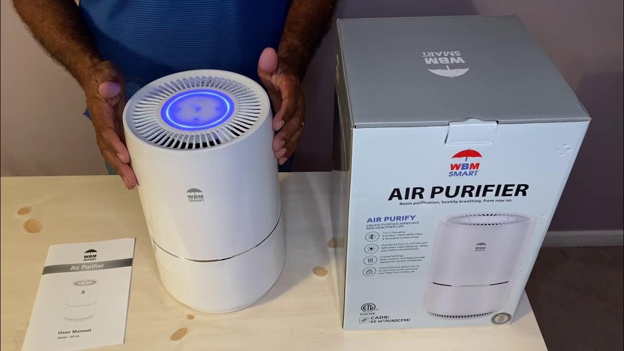 Why I chose this Air Purifier? WBM Smart HEPA Filter Air Purifer 👍