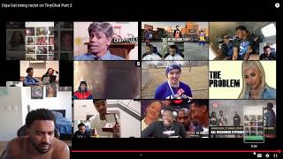 DOJA CAT STRIPPING ON TINYCHAT WITH INCELS AND WHITE SUPREMACIST REACTION!