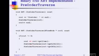 INB371 Lecture 7 Binary SEarch Tree, Tree and Map