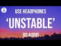 Justin Bieber Unstable 8D AUDIO Ft The Kid LAROI mp3